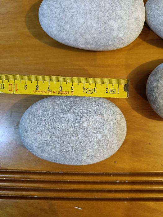 Pietre pentru sauna sau masaj din granit - set de 32 pietre