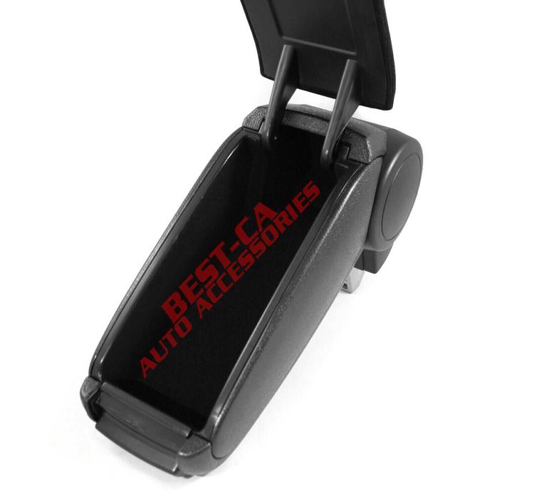 Текстилен черен подлакътник за Форд Фокус 2 / Ford Focus Mk2 (04-10)