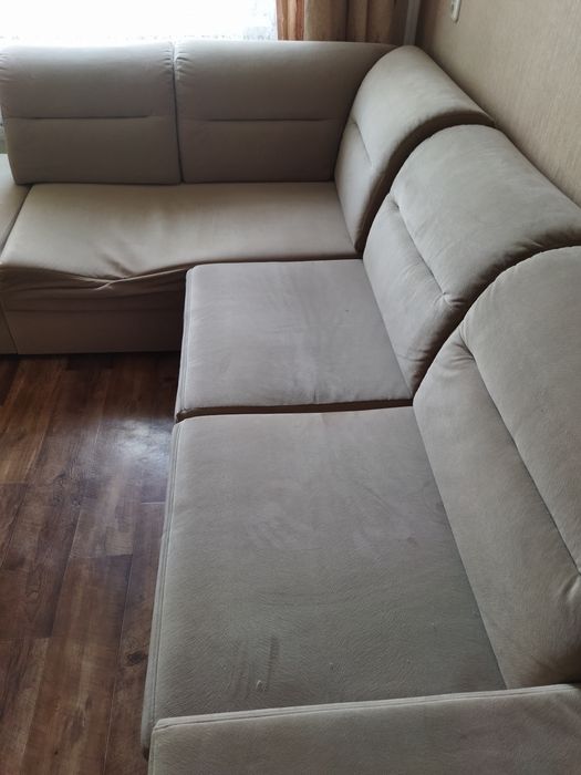 Мягкий угловой диван