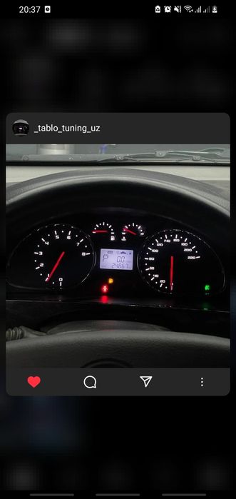 Tunnig tablo, spark,jentra ,lasetti