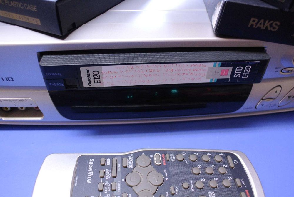 VHS stereo video TCM