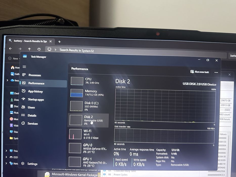 Laptop Gaming Lenovo IdeaPad 3 | RTX 4050 (6GB) | Ryzen 5 7535HS | 16GB DDR5 | 120Hz | Stare Excelentă