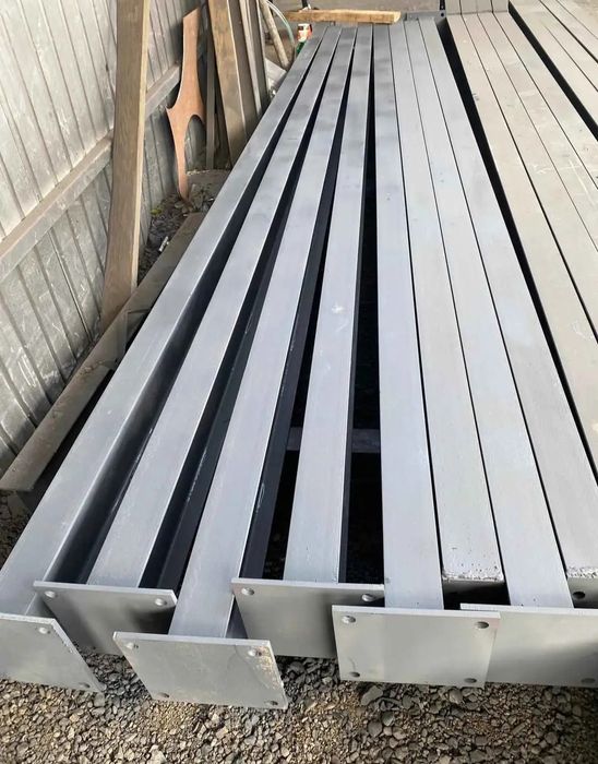 Vand și construiesc o gama larga de hale sau structuri metalice noi ne