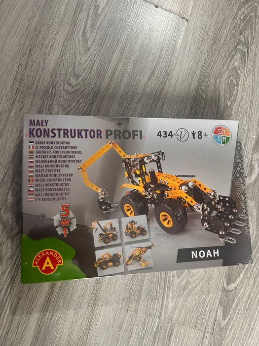 Joc de constructie Alexander Toys galben/negru