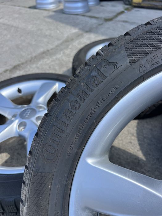 Джанти 17 “ за AUDI със зимни гуми Continental  DOT20. 7 мм грайфер