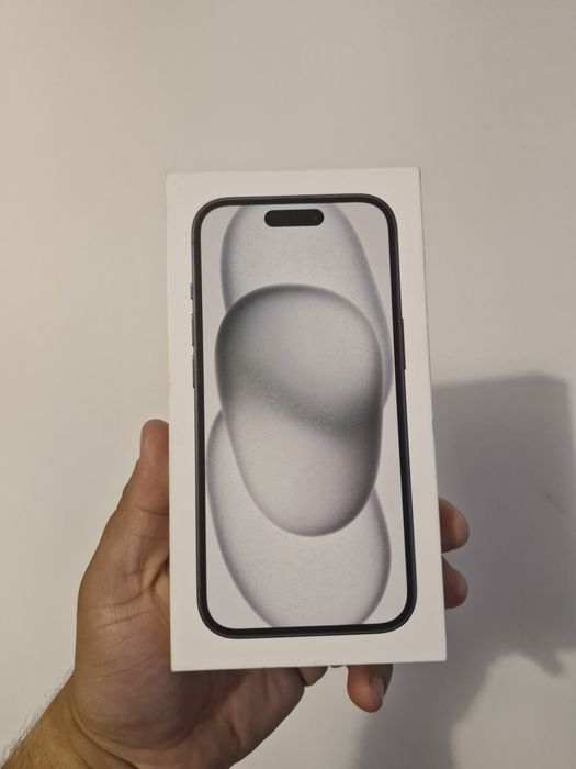 Iphone 15, Negru, 128 Gb, liber de retea, nou, sigilat