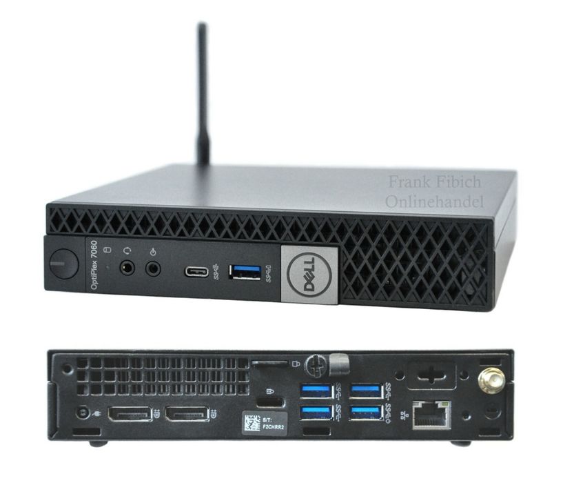 Mini PC DELL OptiPlex 7060, Intel i5-8500, 16GB RAM, 1TB SSD+HDD, WiFi