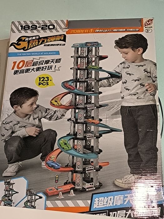 Игровой паркинг-трек 10 уровней