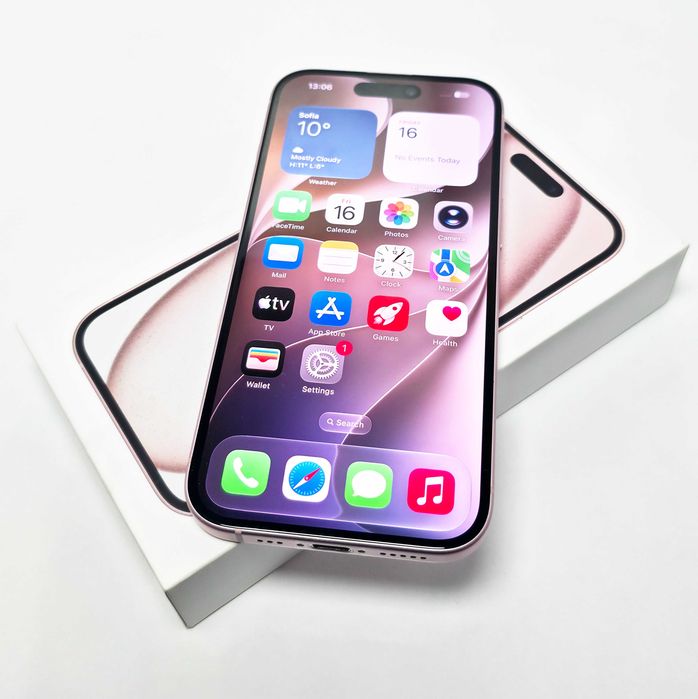 iPhone 15 128GB Pink 100% Batery