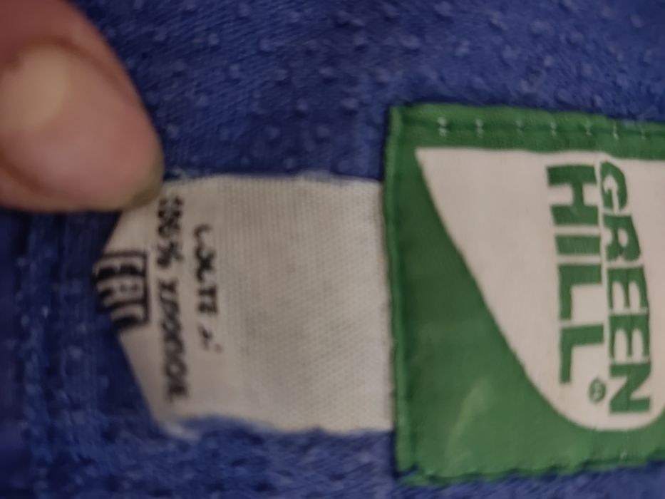 Кимоно дзюдо синего цвета