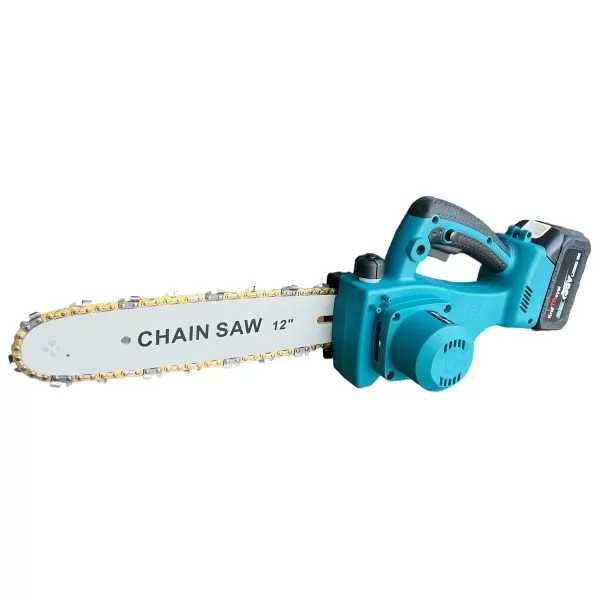 Акумулаторна резачка 25/30 см шина 2х 36V/8Ah батерии+2 златни вериги