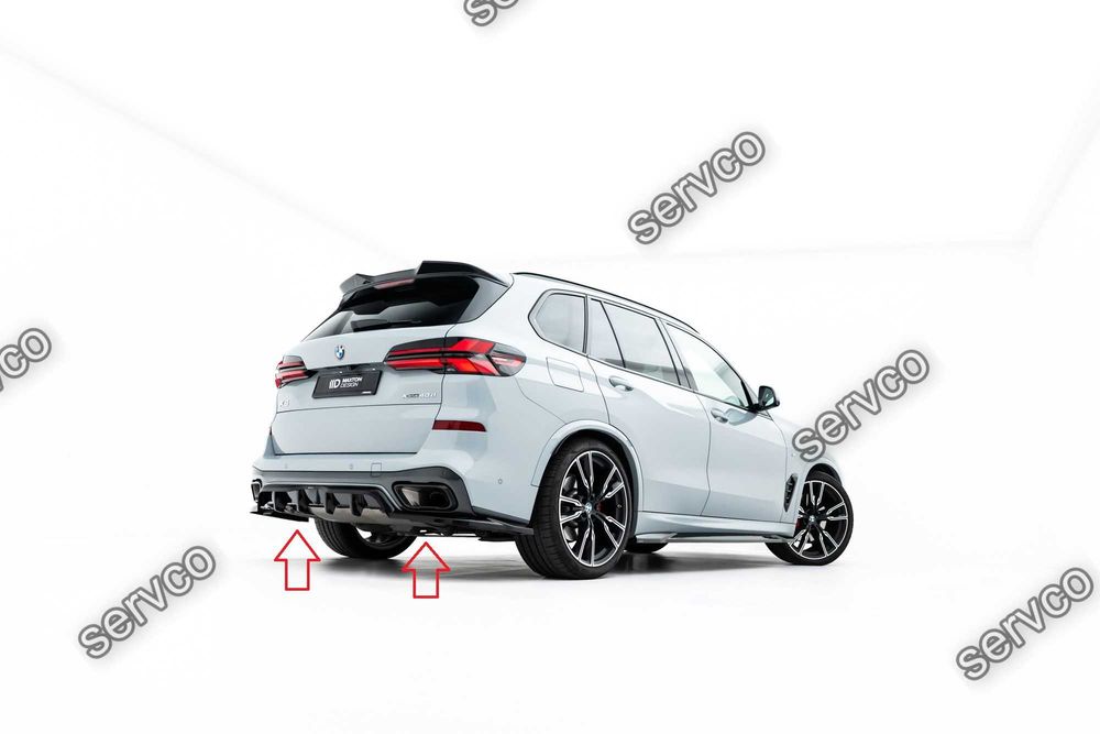 Pachet Set Splitter Exterior Lip Prelungiri Body kit tuning Bmw X5 G05 M-Pachet Facelift 2023- v7 - Maxton Design