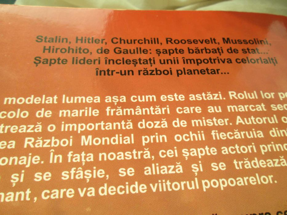 2007  - carte 7 lideri in razboi