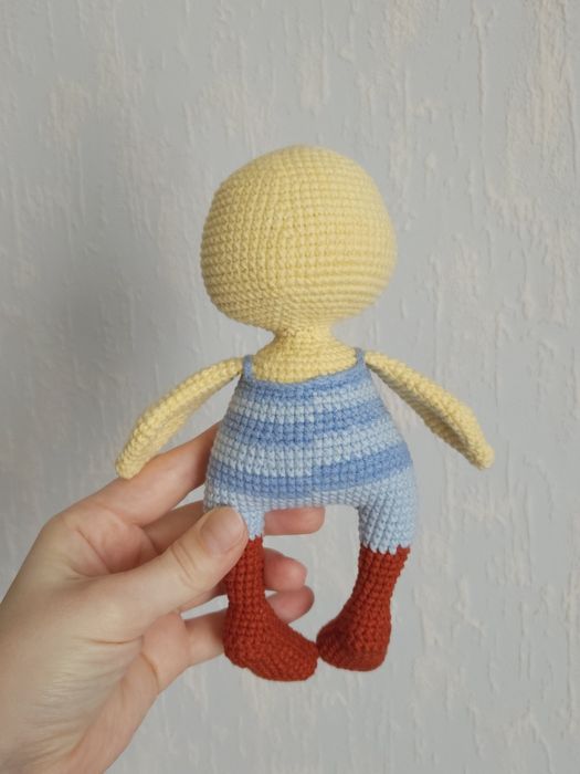 Плетена играчка пате