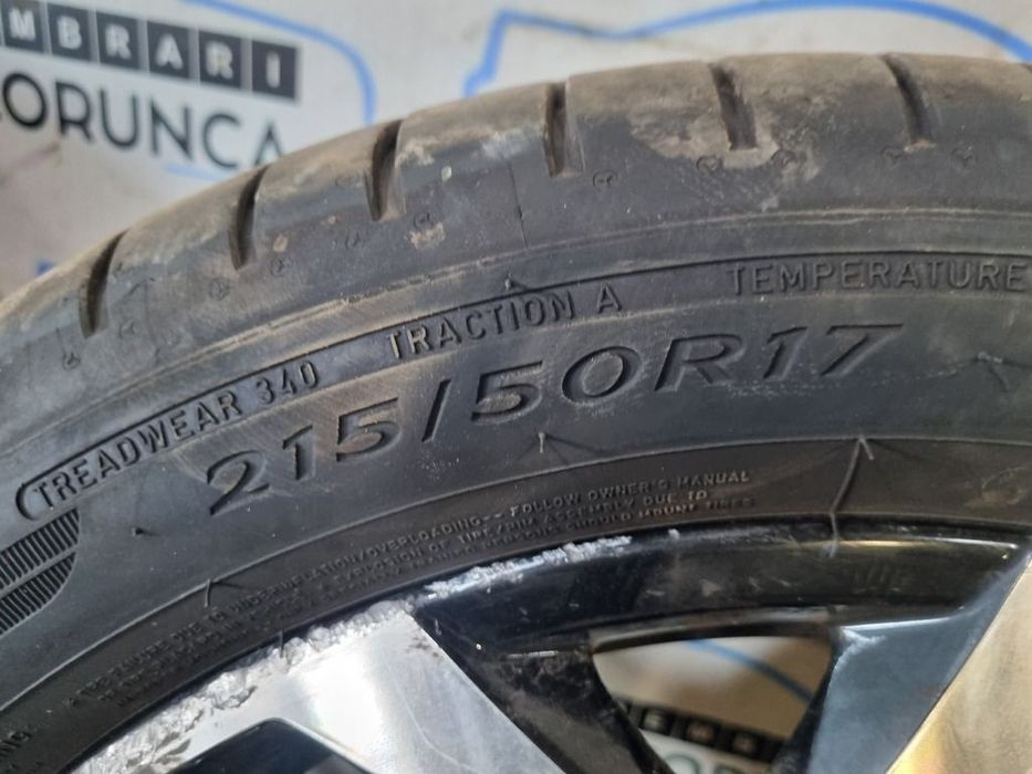 Jante aliaj Opel Crossland Facelift 2020 - 2025 (1359) R17 Cu anvelope(215/50R17) Et20 ...