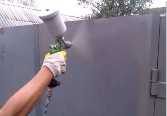 Варота ограждения металл краскілеиміз