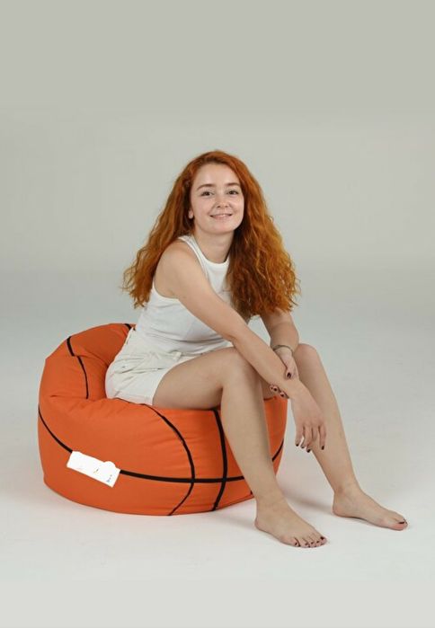 Барбарон пуф баскетболна топка малака (празен калъф)