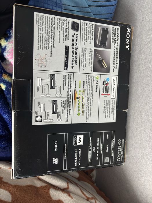 Магнитола Sony Xplod CDX-GT450U