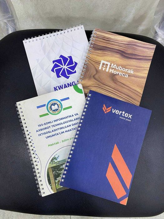 Bloknot brenidingiz tushirilgan / Блокнот с вашим брендом