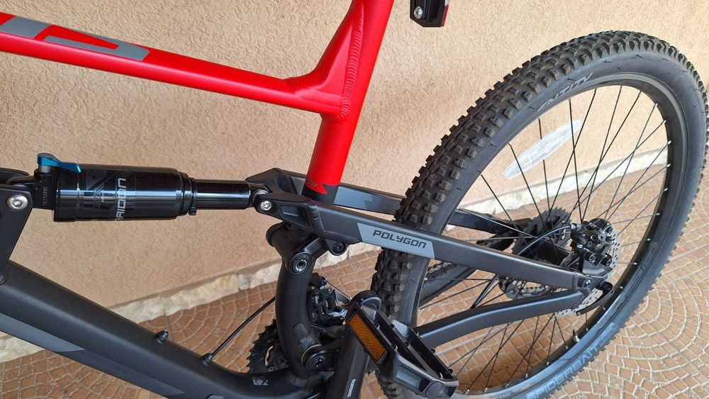 Bicicleta Polygon Siskiu D5 Red Black