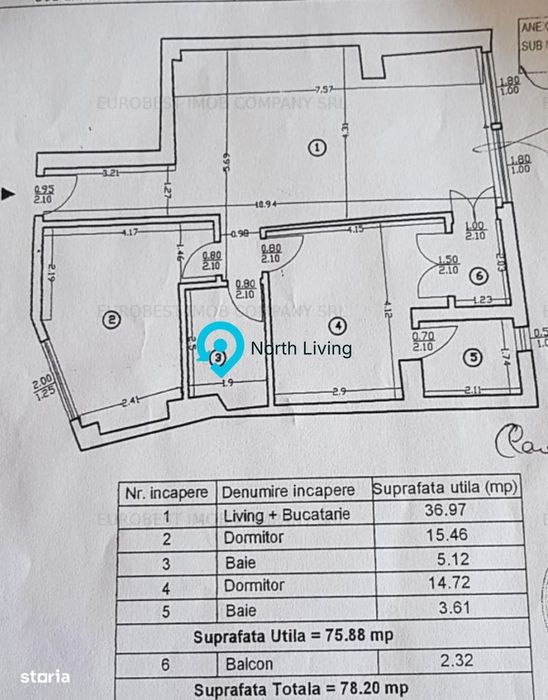 3 Camere | Loc Parcare | Pescariu| One Verdi