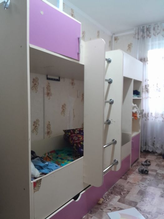 Детский кровать двухъярусная