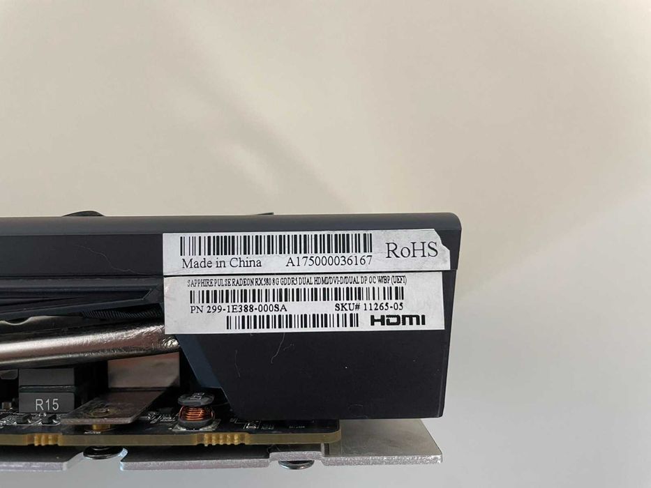 Видео Карта Sapphire Pulse RX 580 AMD 8 GB