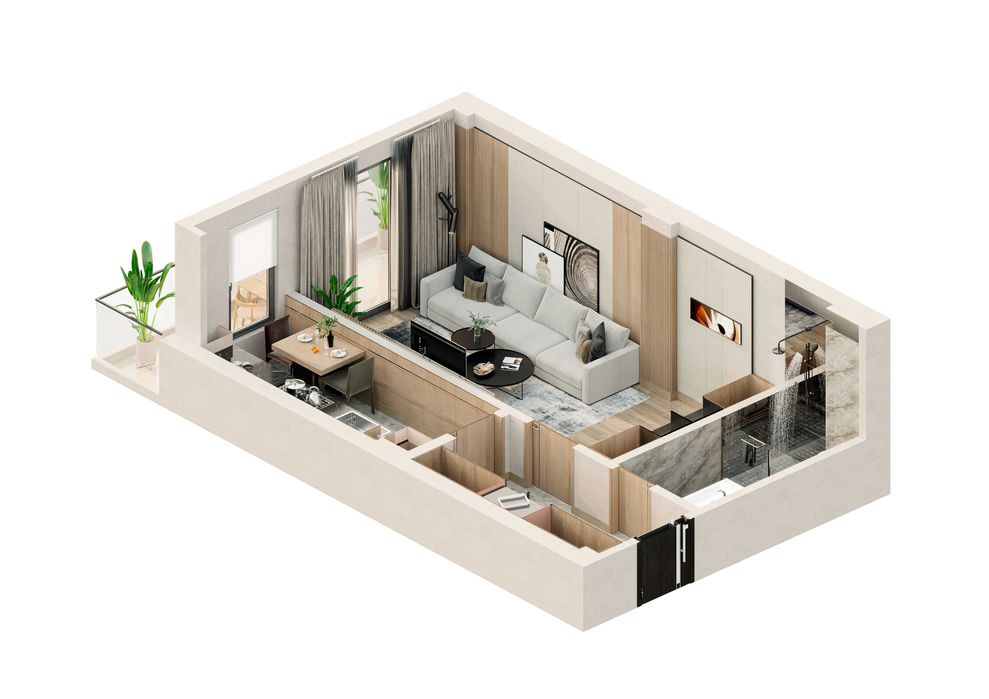 1 Camera 68000 EURO - PARCARE INCLUSA Cartier Iriss