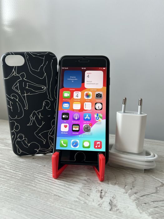 Iphone SE 2020 Black 128 GB 100% stare foarte buna