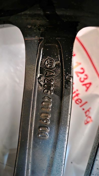 4 Оригинални алуминиеви джанти Mercedes с гуми