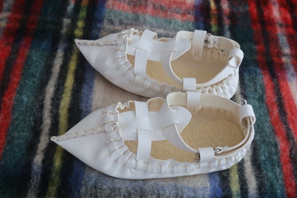 Цървули от естествена кожа