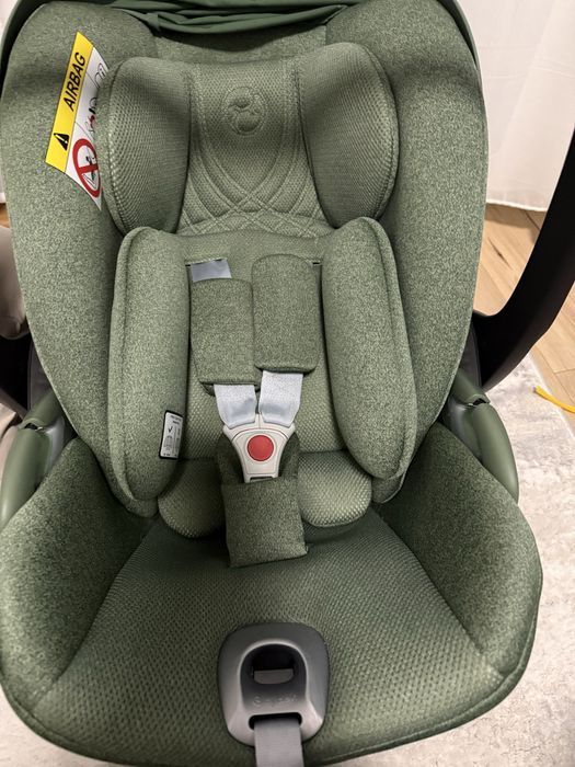 Cybex cloud T I-SIZE plus-leaf green