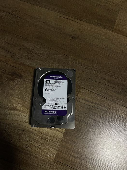 Hardisk WD Purple 6tb