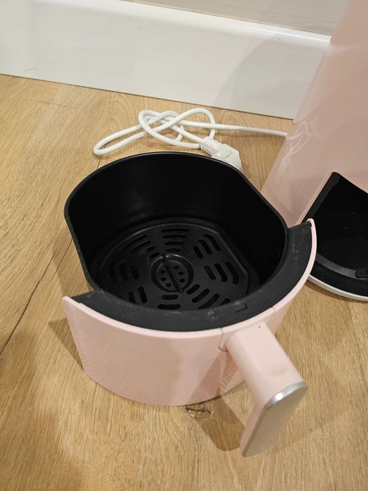 Friteuză cu aer cald (Airfryer) 2L, Roz - Stare perfectă