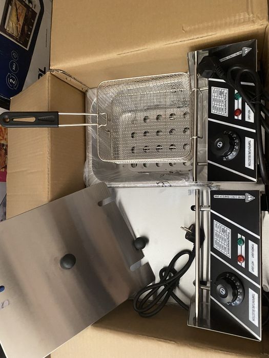 Продается фритюрница одинарный и двойной