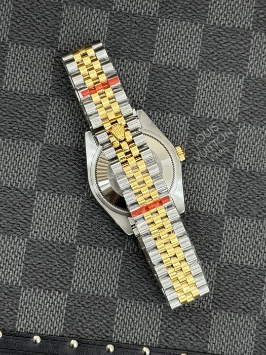 Rolex Date-Just Diamond 31 Yellow Gold Mother of Pearl Dial