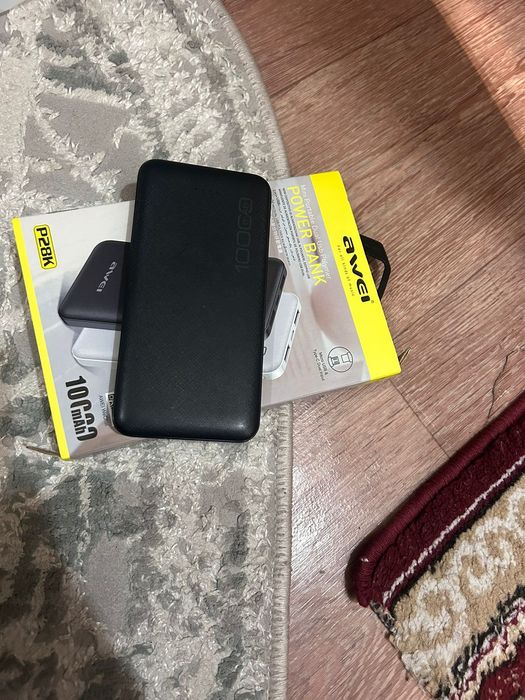 Пауербанк  с коробкой