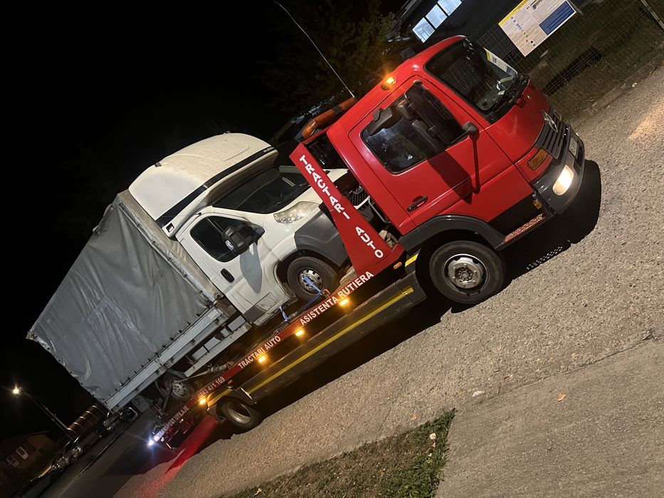 Tractări nonstop Tarnaveni autostrada a3 cluj chetani iernut mures