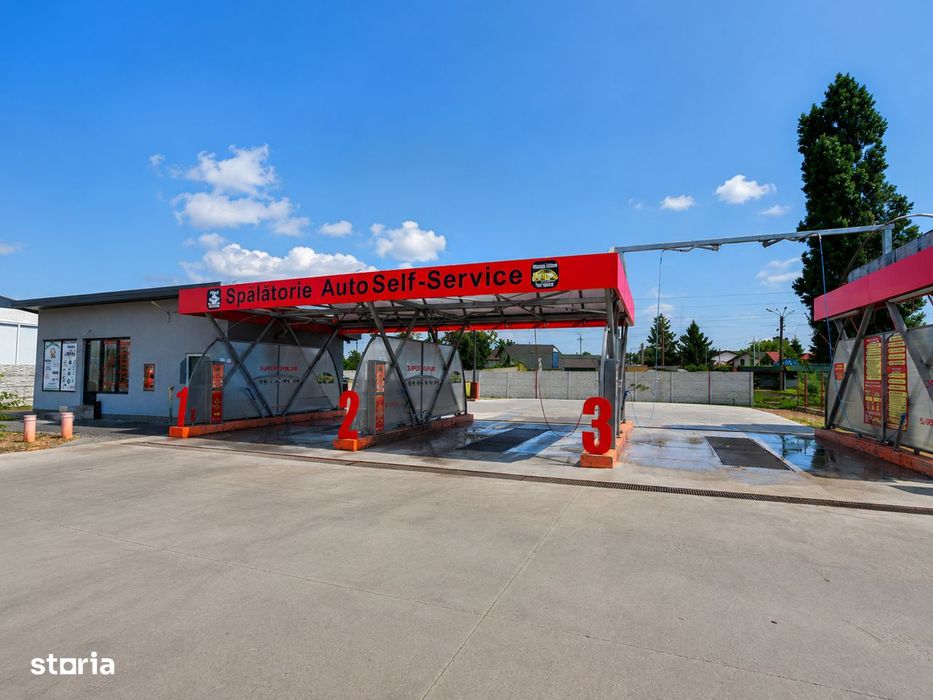 Afacere la cheie! Spalatorie Auto Self-Service cu venit de pana la 4.0