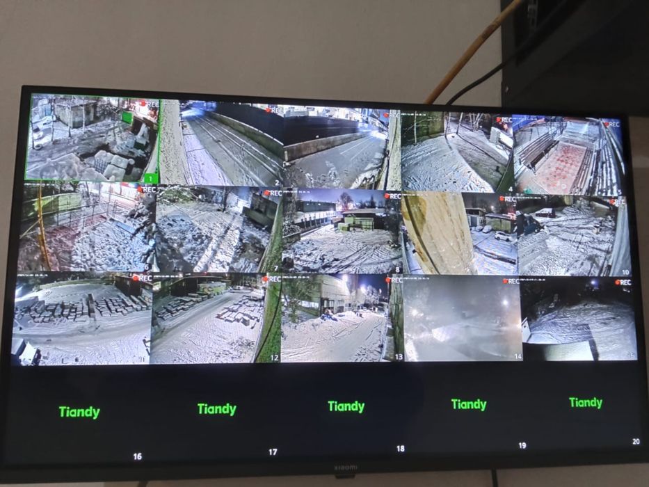 Установка видеонаблюдение (предоплаты нету)