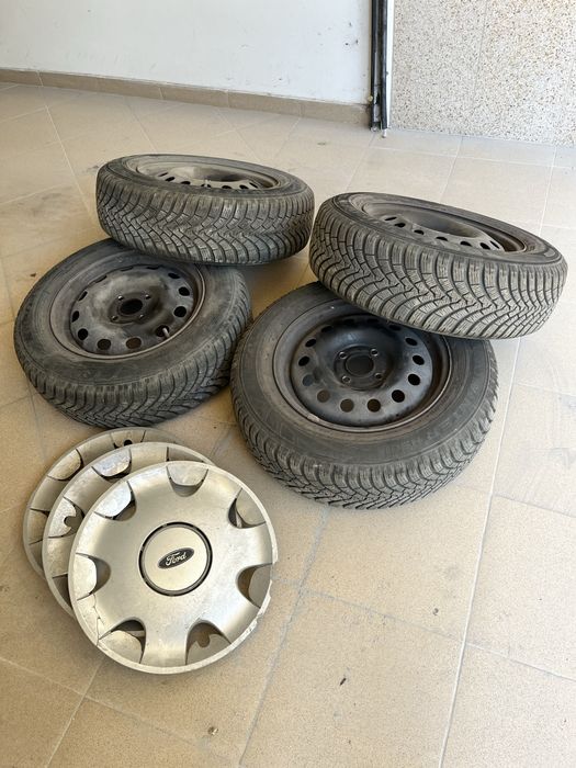 Джанти със зимни гуми Falken