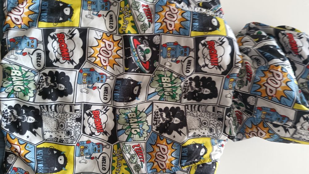 Двулицево яке с шарен принт