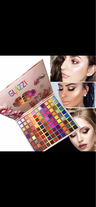 Професионална палитра сенки за очи с 99 различни цветове