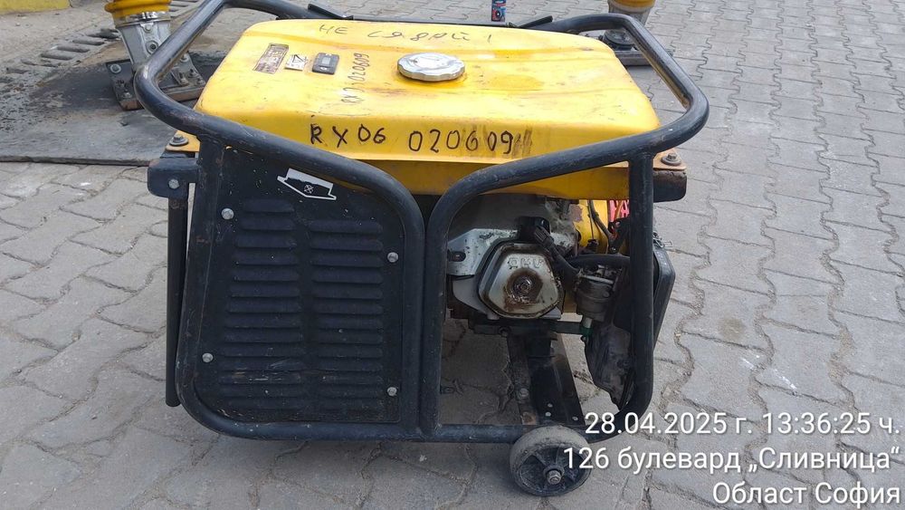 Генератор трифазен 6.7 kW Cimex PG8000T 2015