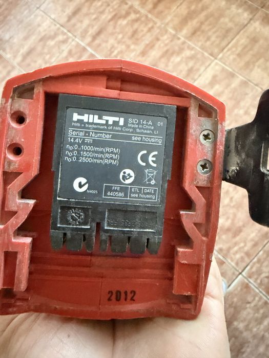 Impact Hilti sid 14-A