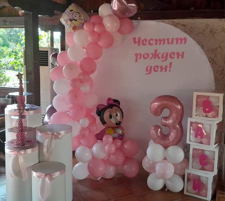 Украси, декорации(балони със хелий)