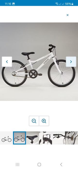 Bicicletă polivalentă Riverside 100 20 inch Copii 6-9 ani