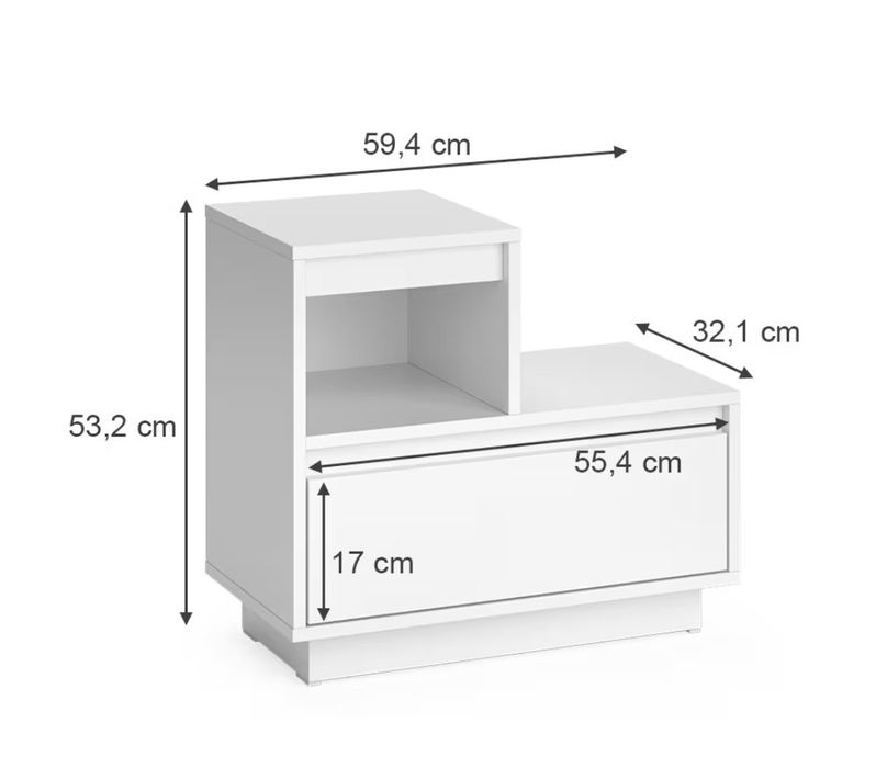 Комплект 2бр нощни шкафчета Vicco 7568