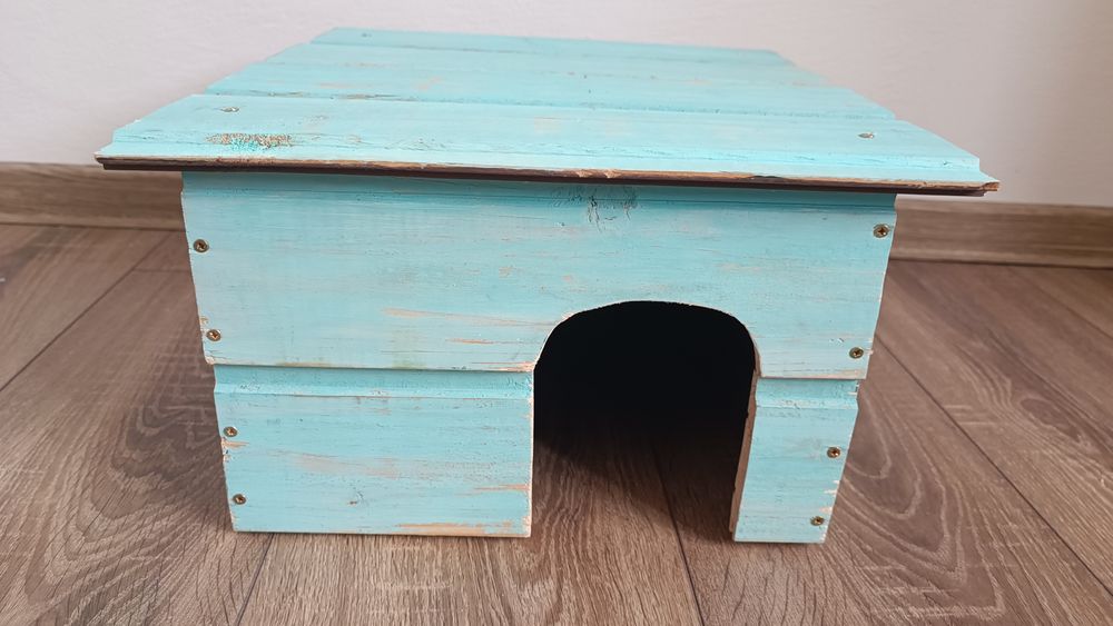 Casă/cușcă porcușor de guineea/rozătoare