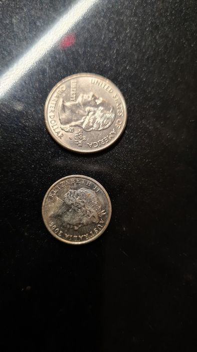 Moneda americana quarter dolar